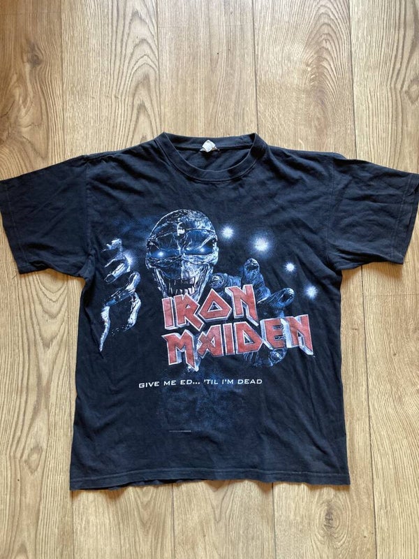 Vintage Iron Maiden T-Shirt Size L.