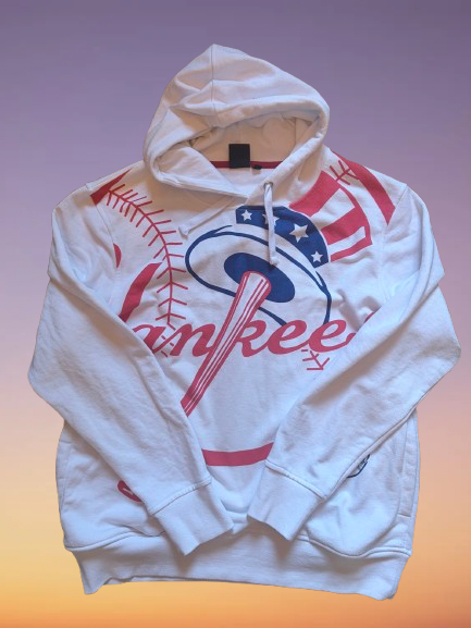 NY Yankees 'Majestic' Hoodie Size XL.