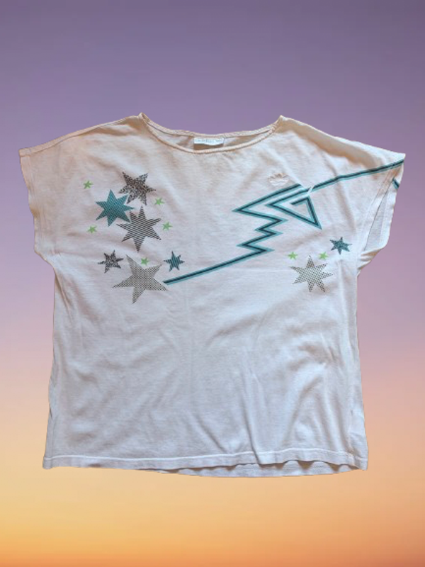 Vintage Adidas 'Steffi Graf' Wmns T-Shirt size 40.(XL)