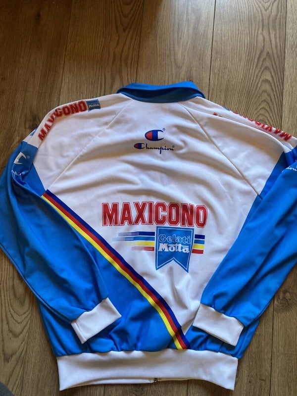 Vintage 90’s Champion Track Jacket ‘Maxicono’ Size XL.