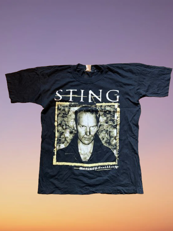 Vintage Sting '96 Mercury Falling Tour' T-Shirt Size M.