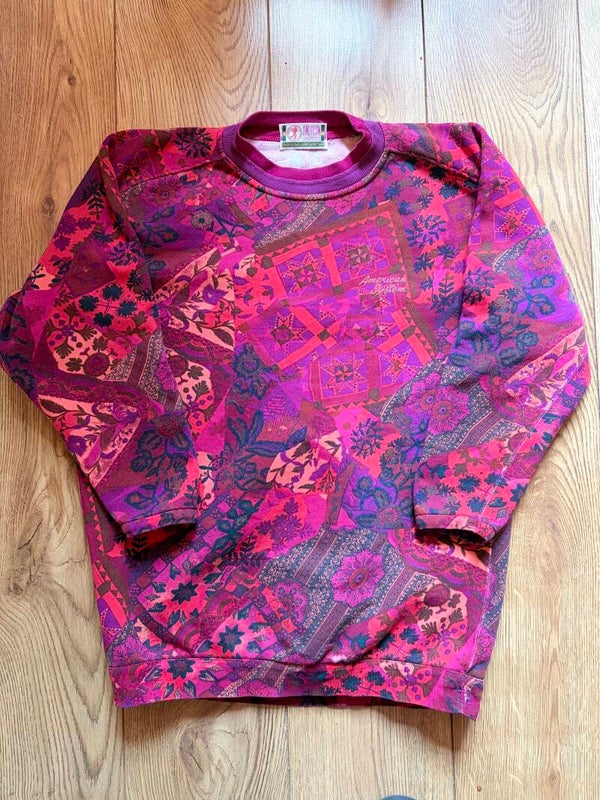 American System Vintage Sweatshirt M.
