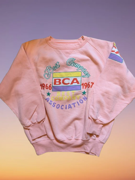 Vintage Best Company 'BCA' Sweatshirt Size L.