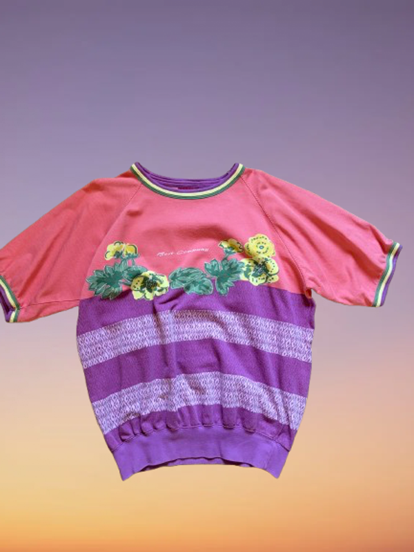 Vintage Best Company thick T-shirt Size L.