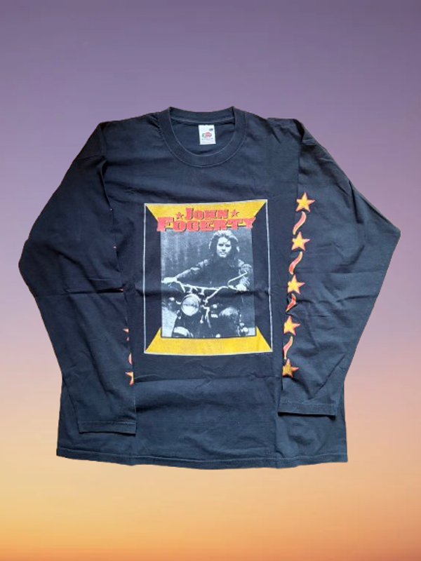 2004 John Fogerty 'Deja Vu World Tour' Long Sleeve Shirt Size L.