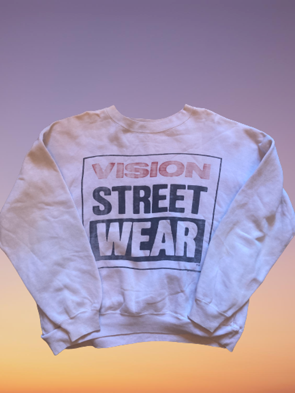 Vintage 1987 Vision Street Wear Sweatshirt size L.