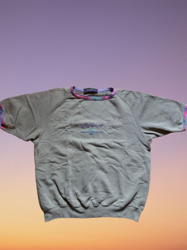 Vintage Best Company Thick T-Shirt Size L.