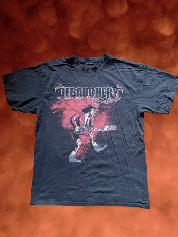 Debauchery 'Skool 'S Out' 2011 T-Shirt Size L.