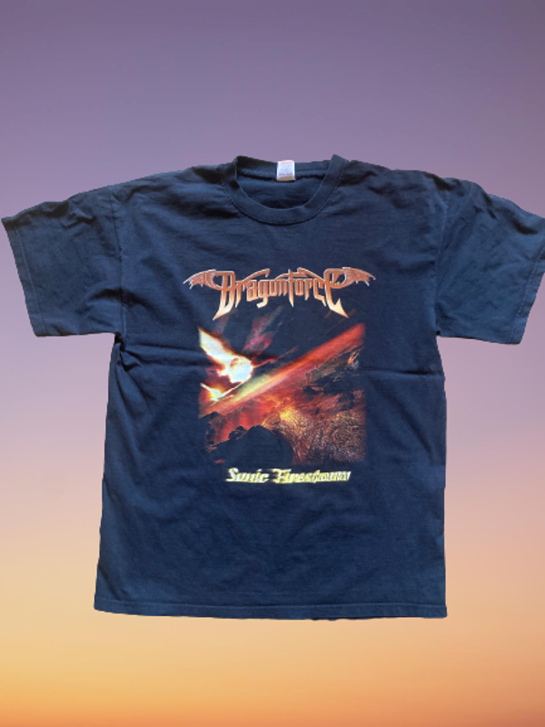 2004 Dragonforce 'Sonic Firestorm tour' T-Shier size L.