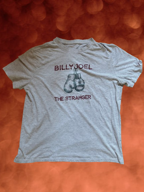Retro Billy Joel 'The Stranger '77' T-Shirt Size M.