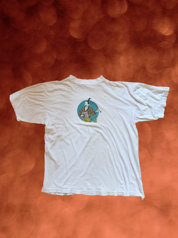 Vintage Joost Swarte 'Jopo de Pojo' Cartoon T-Shirt Size L.