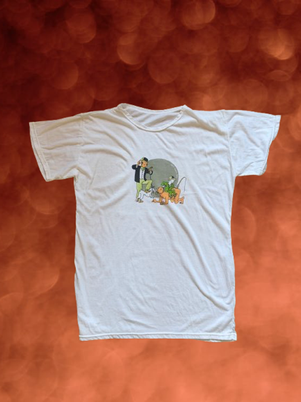 Vintage Joost Swarte 'Niet zo, maar zo!' Cartoon T-Shirt Size M.