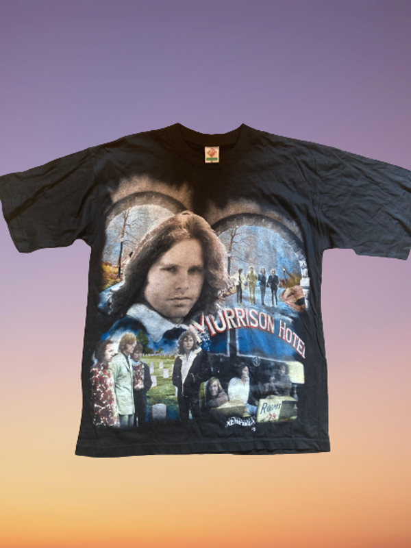 Vintage 90's The Doors Morrison Hotel 'Empire' Bootleg Shirt size XL.