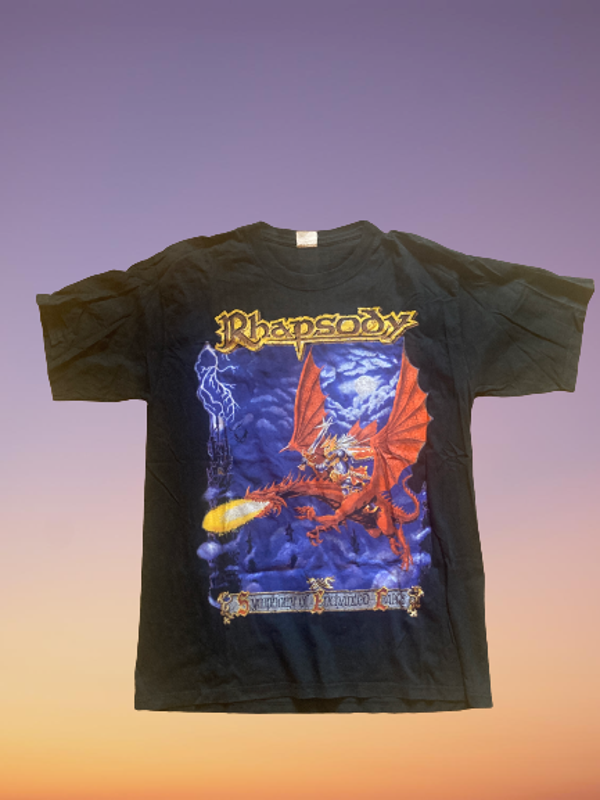 2000 Rhapsody Tour T-Shirt Size L.