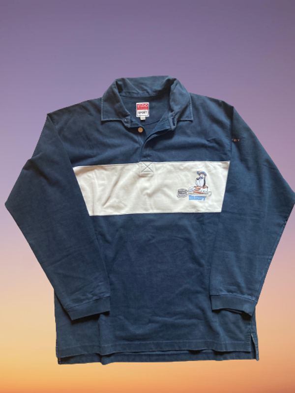 Vintage 1998 Studio Adventures 'Droopy' Sport Polo Size XL.