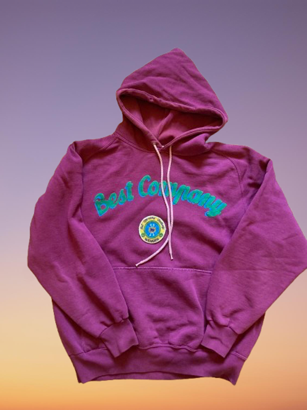 Vintage Best Company Hoodie Size M.
