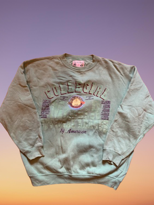 Vintage 80's By American Sweatshirt Size M.