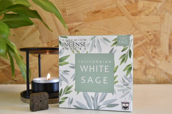 Aromafume wierookblokjes Witte salie
