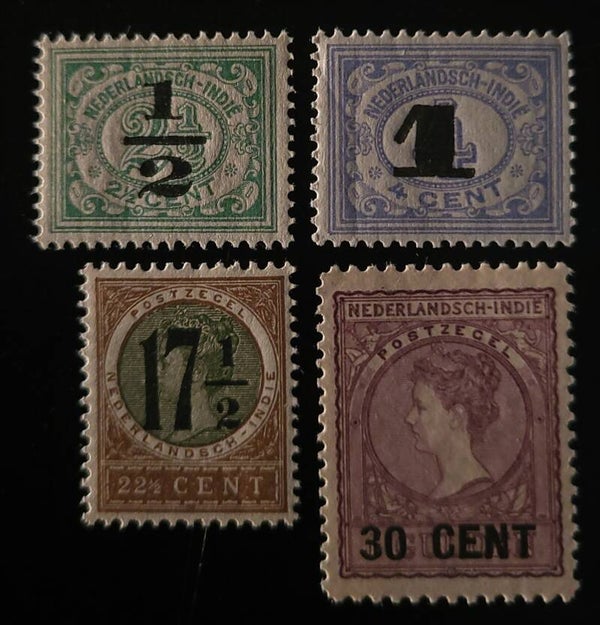 NED. INDIE NVPH 138-141 POSTFRIS