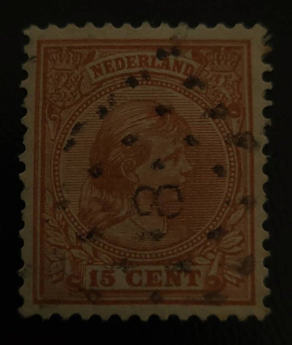 NVPH 39 PUNTSTEMPEL 8(ARNHEM)