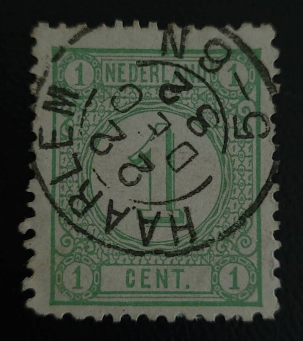 NVPH 31 KLEINROND HAARLEM