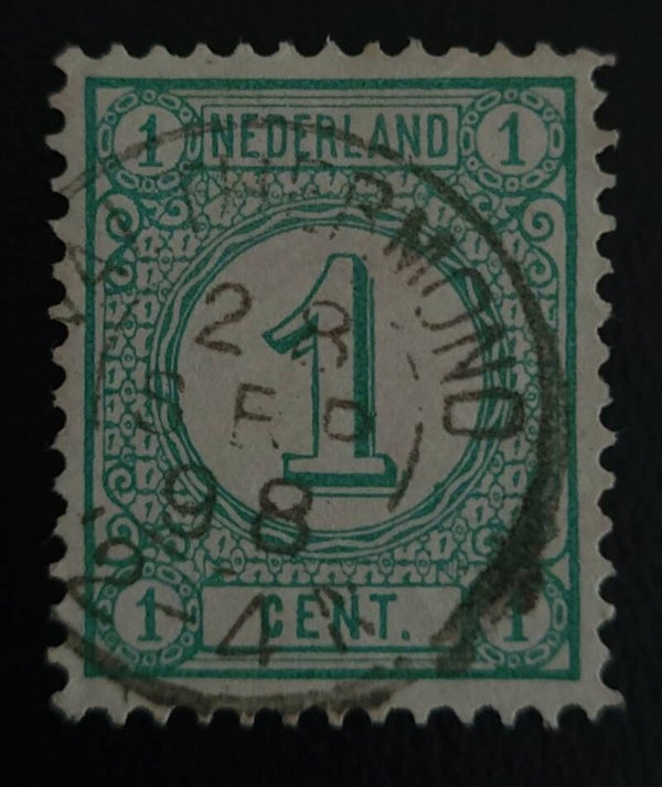 NVPH 31 KLEINROND VALTHERMOND