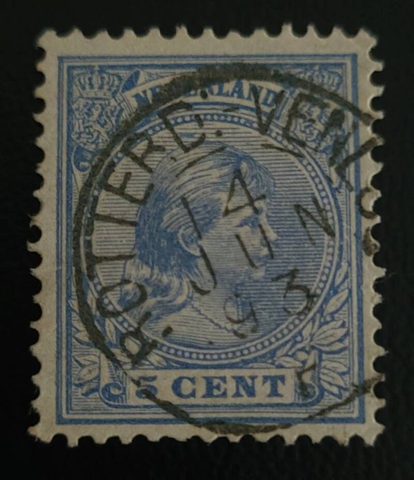 NVPH 35 KLEINROND ROTTERD:-VENLOO