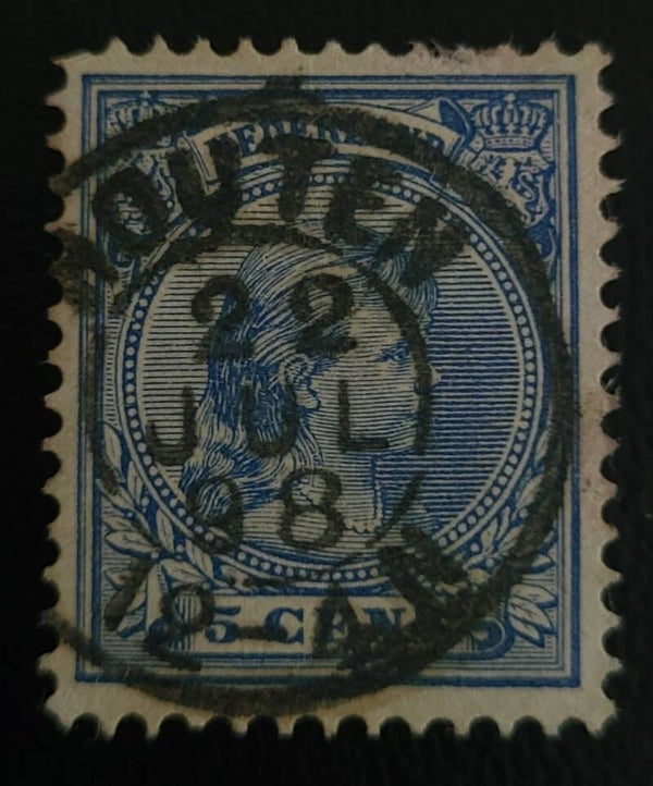 NVPH 35 KLEINROND HOUTEN