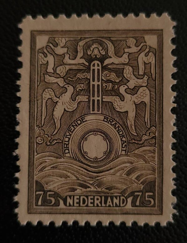 BRANDKAST 3 POSTFRIS + ATTEST