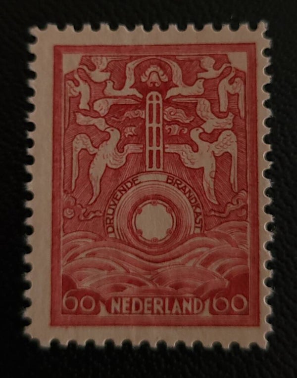 BRANDKAST 2 POSTFRIS + ATTEST