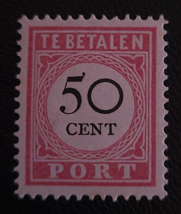 NED. INDIE PORT 21 ONGESTEMPELD
