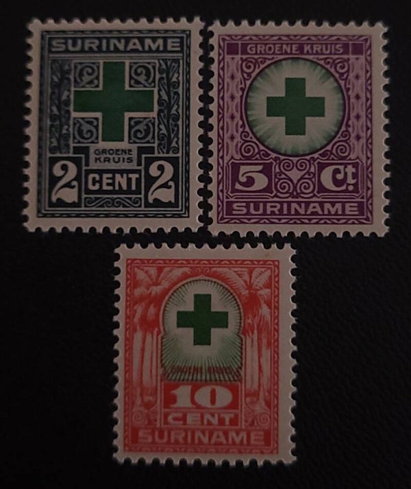 SURINAME NVPH 127-129 POSTFRIS