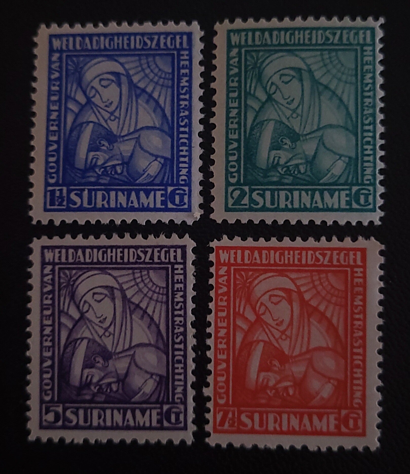 SURINAME NVPH 137-140 POSTFRIS
