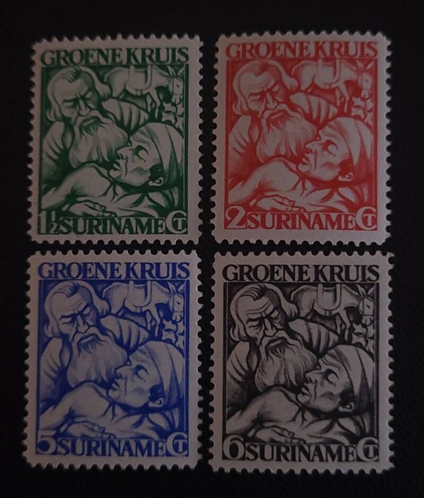SURINAME NVPH 141-144 POSTFRIS