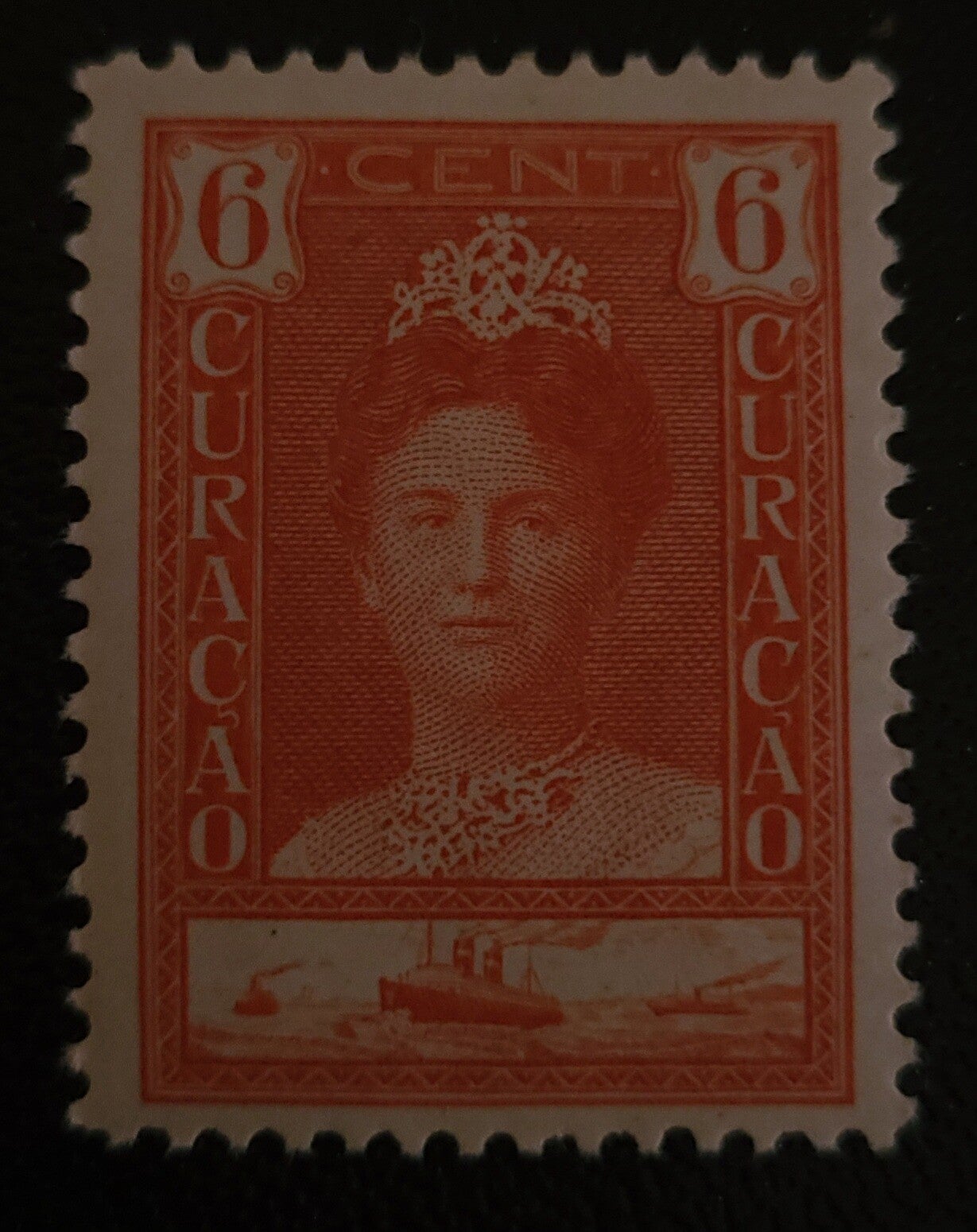 CURACAO NVPH 89 ONGESTEMPELD