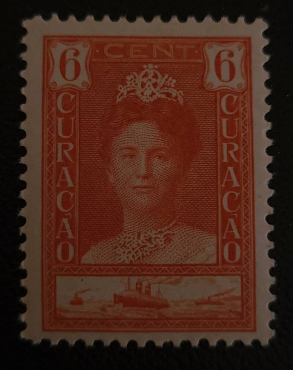 CURACAO NVPH 89 ONGESTEMPELD