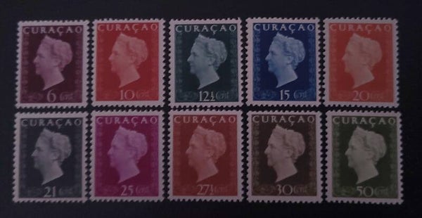 CURACAO NVPH 185-194 POSTFRIS