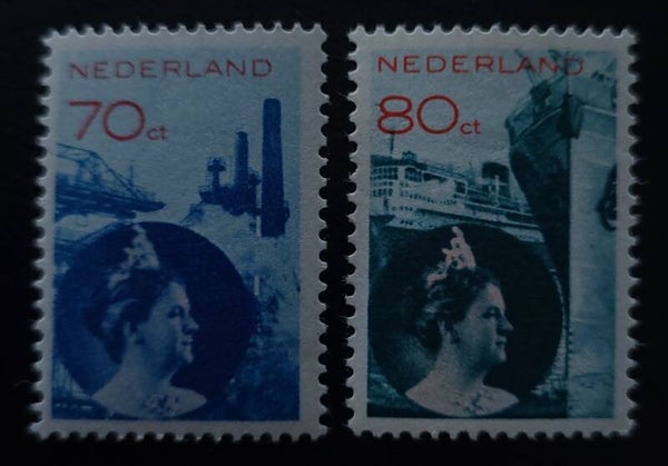 NVPH 236Ba-237Ba POSTFRIS/ONGESTEMPELD + ATTEST