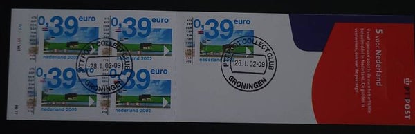 POSTZEGELBOEKJE PB 77 GESTEMPELD