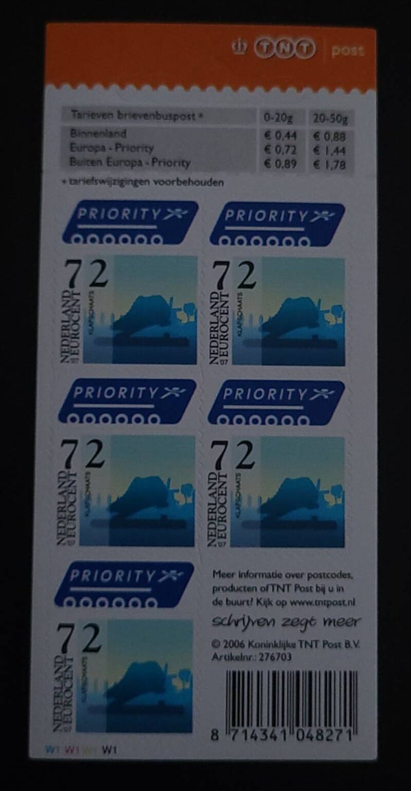 NVPH V2480 POSTFRIS
