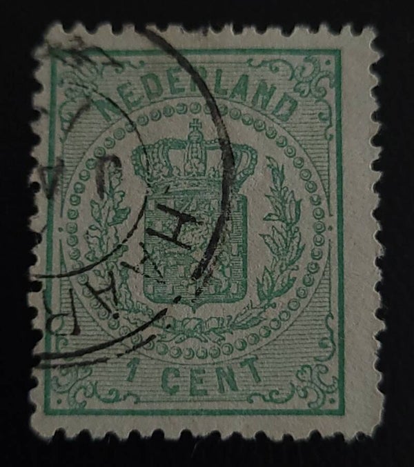 NVPH 15 GESTEMPELD