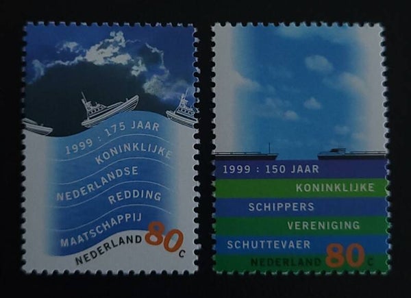 NVPH 1822-1823 POSTFRIS