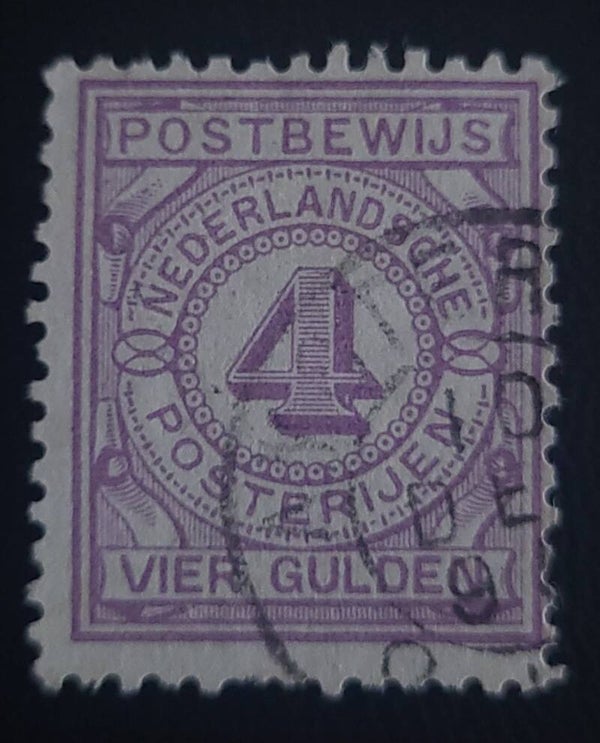 POSTBEWIJS 5 GESTEMPELD