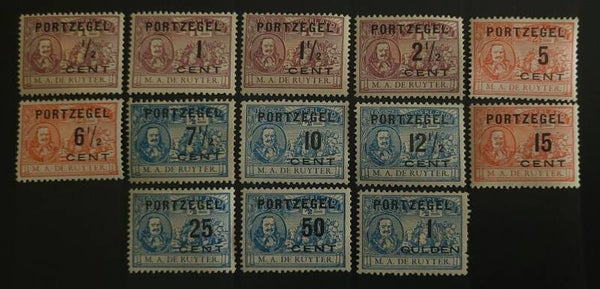 PORT 31-43 ONGESTEMPELD