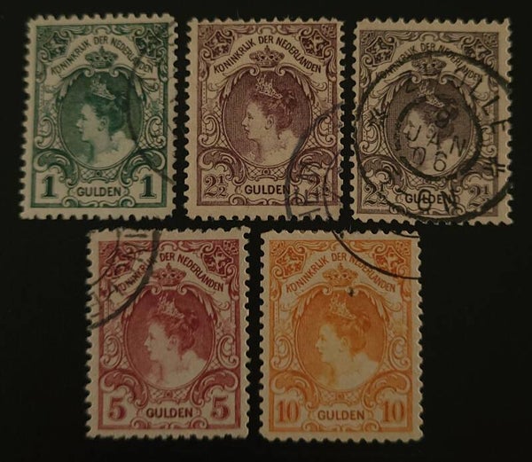 NVPH 77-80 GESTEMPELD
