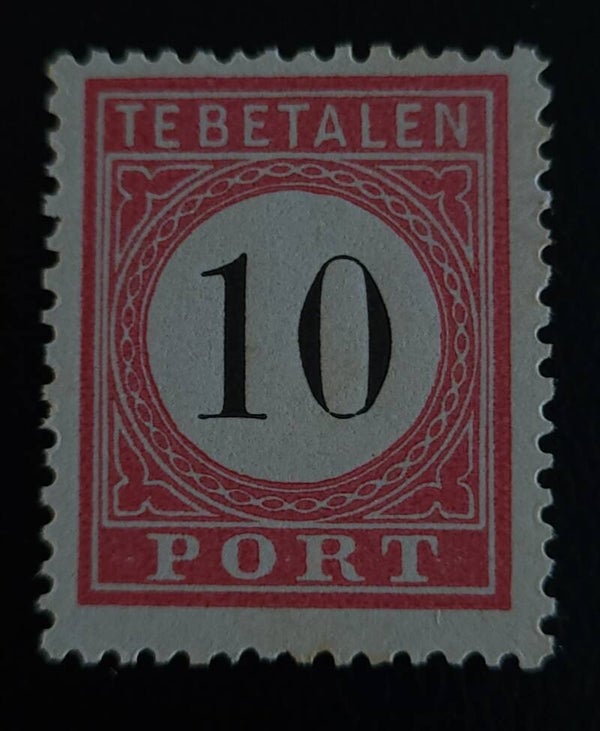 NED. INDIE PORT 7A TYPE II ONGESTEMPELD