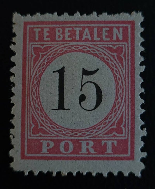 NED. INDIE PORT 8B TYPE I ONGESTEMPELD