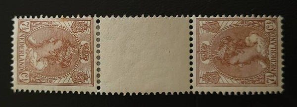 NVPH 61C ONGESTEMPELD