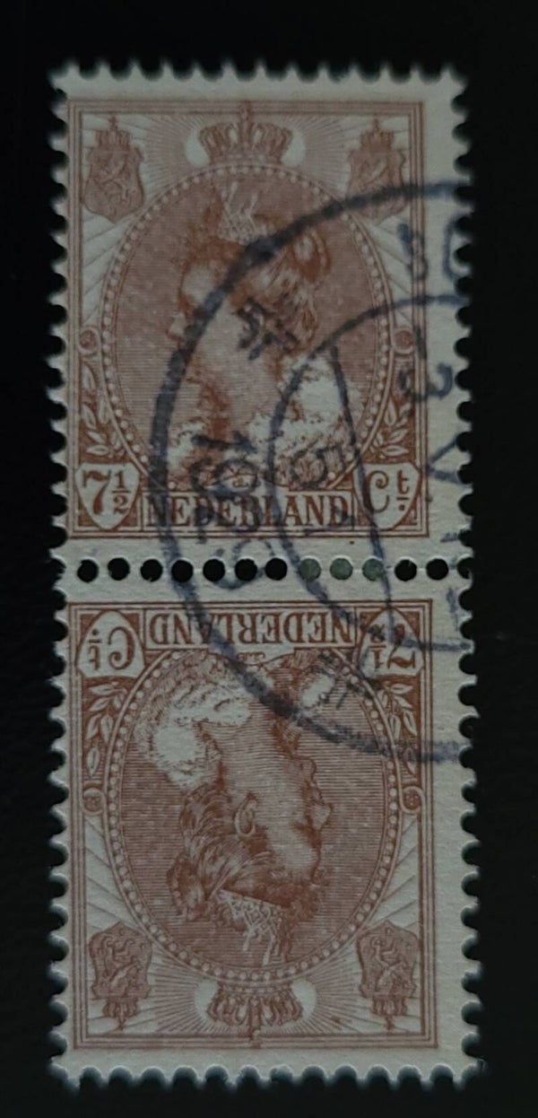 NVPH 61B GESTEMPELD