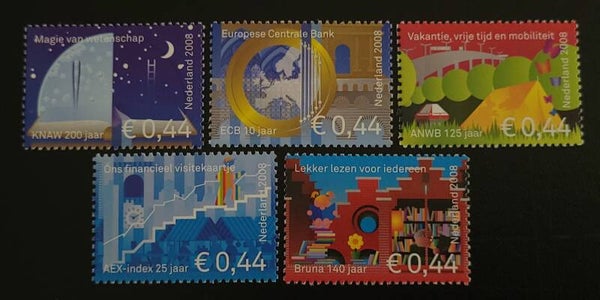 NVPH 2571-2575 POSTFRIS